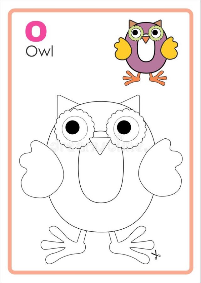 I:\букви для 1 класу\букви на виготовлення\alphabet-picture-letter-o-colouring-page-owl-craft-illustrated-make-cutting-edges-203686387.jpg